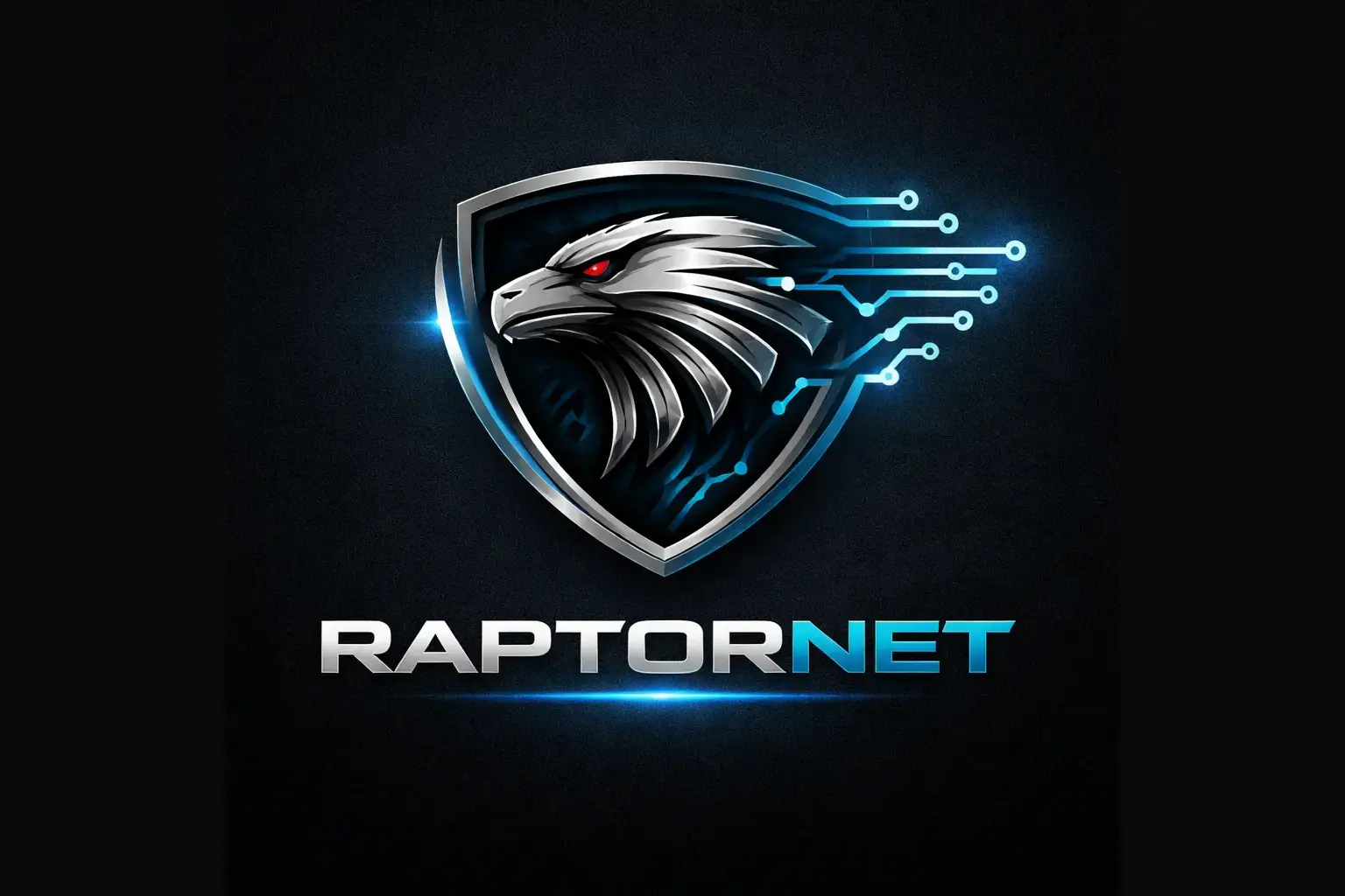 RaptorNet network infrastructure logo